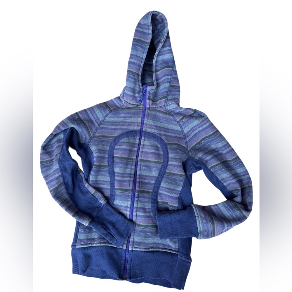 Striped Blue women’s Lululemon Jacket